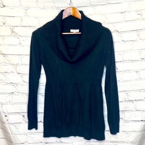 Liz Lange Maternity For Target Black Turtleneck Sweater Size Medium